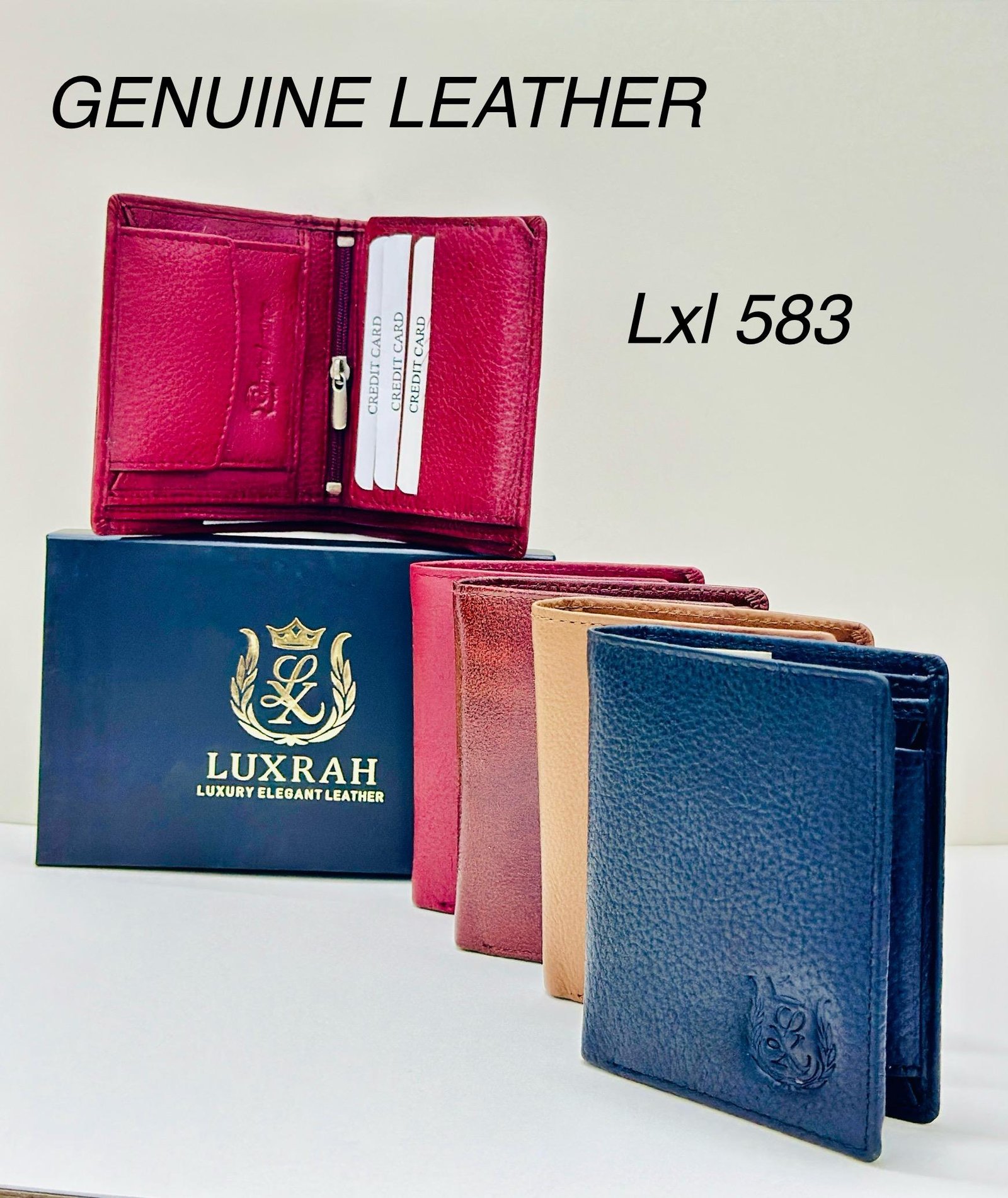LXL 583 GENUINE LEATHER GRAP SHINE